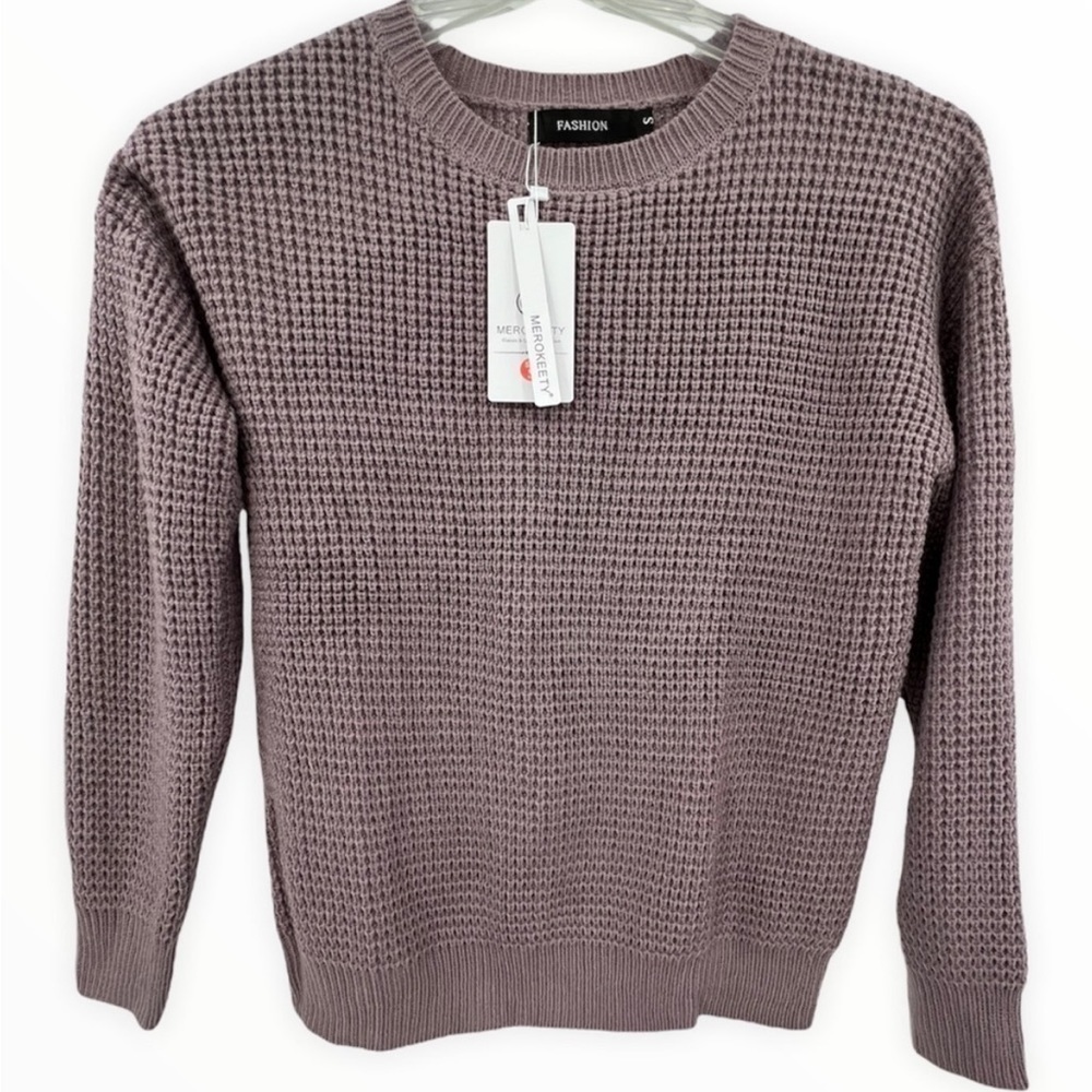 Fashion by Merokeety Sweater lavender size S
